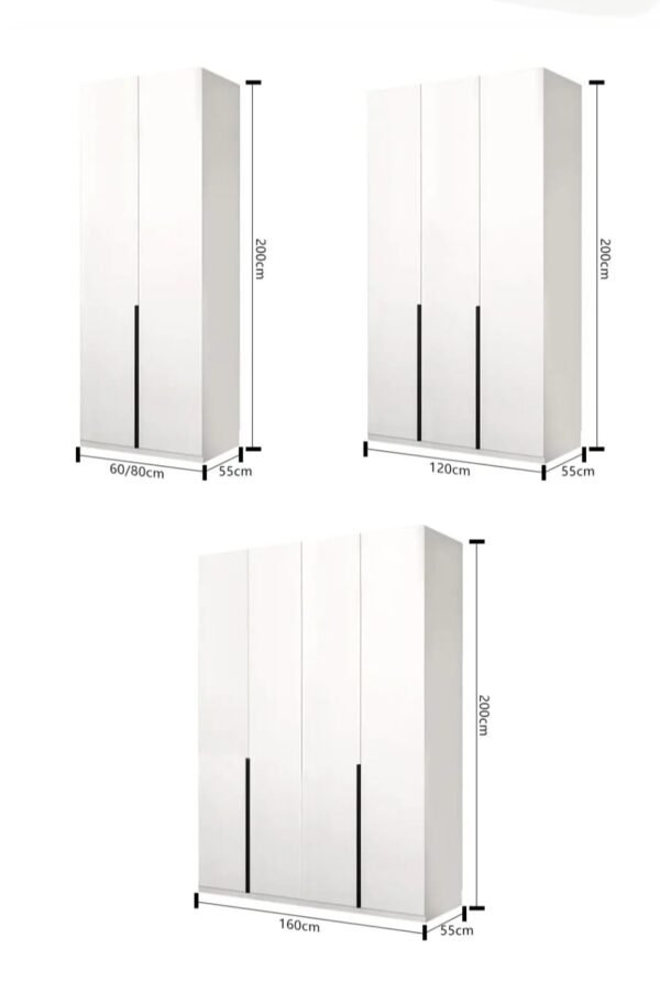 White High Gloss Wardrobe