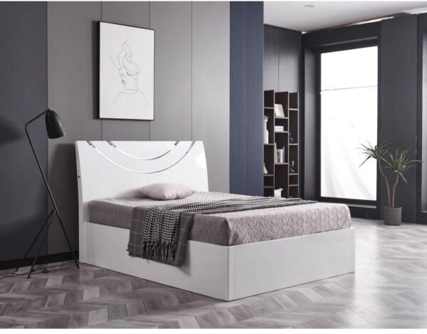Half Moon Led Storage Bed