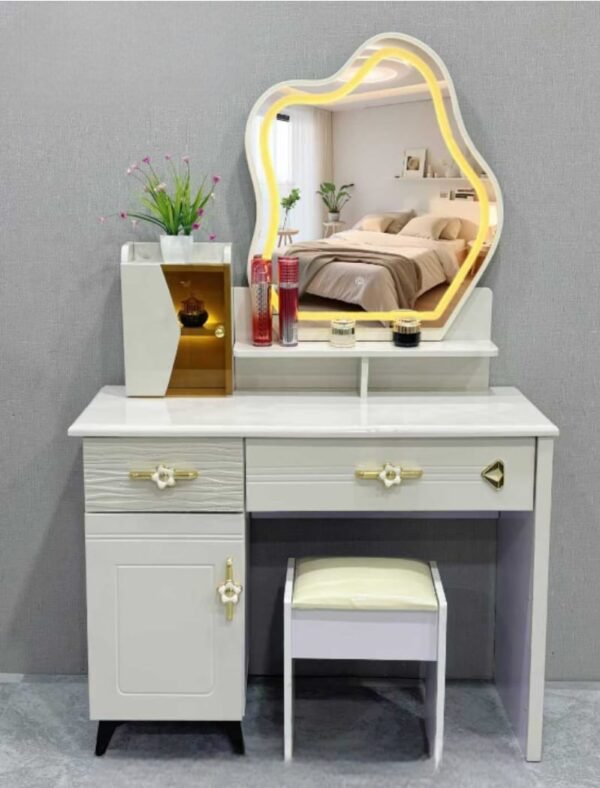 D-12 High Gloss LED Dressing Table