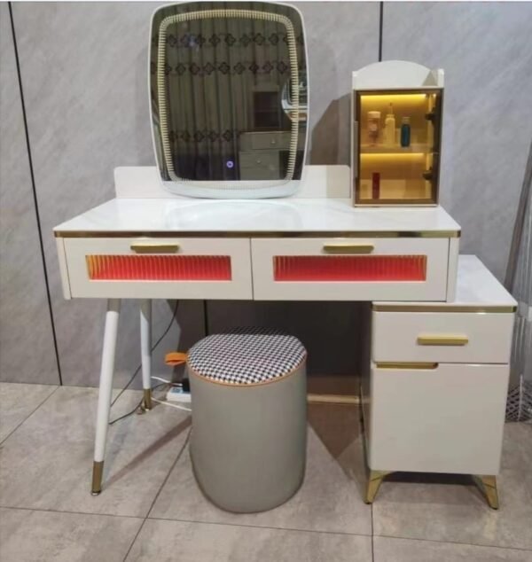 D-15 High Gloss LED Dressing Table
