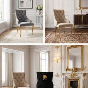 Lion Knockers Dining Chair