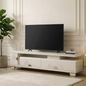 Oscar High Gloss Extendable TV Unit
